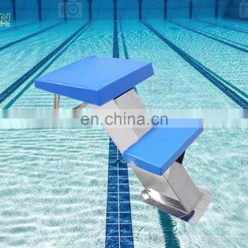 Competition Pool Used Racing Diving Board Portable Starting Block For Swimming Pool