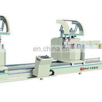 2GZXJ-500x4500 double head cutting saw frame window door making machine