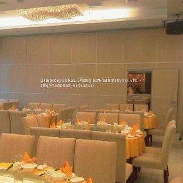 Acoustic Sliding Aluminum Track Restaurant Movable Wall Partitions photo-4