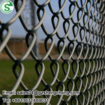 Factory price cheap chain link fencing wire mesh fence for sale