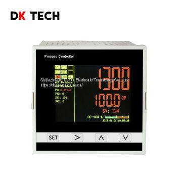 DK2800 Series PID Color Screen Procedure Curve Temperature Control Instrument Double Output of Heating and Refrigeration photo-2