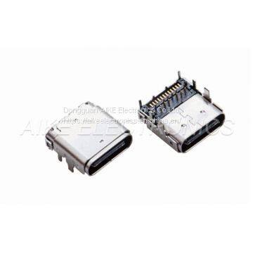 Type C 3.1 Gen2, 24PIN, под прямым углом, контакты типа DIP и SMT