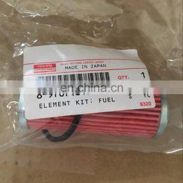 8970713480 for 4LE1/4LE2 genuine part engine diesel fuel filter