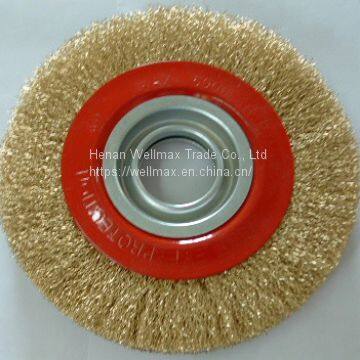 Crimped Wire Circular Wheel Brush