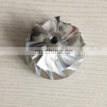 K26 5326-123-2209 54.64/71.00mm 7+7 blades Turbo Billet/milling/aluminum 2618 compressor wheel for 5326-970-7700/5326-970-7701