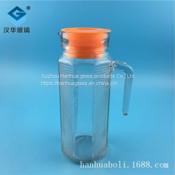 Hot sale 850ML glass kettle handle glass kettle manufacturer