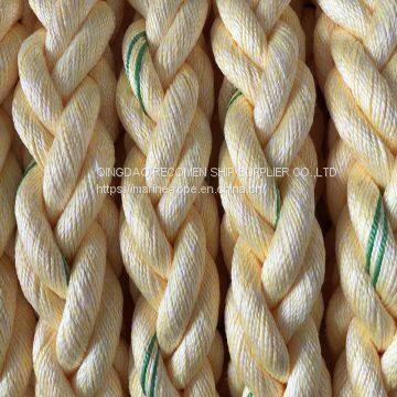 RECOMEN Hot Seller 8 Strand 30mm Polypropylene Mooring Rope Double Braided Rope Mooring 20 mm 22mm Mooring Rope photo-2