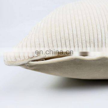 Super Soft Decor Throw Pillows Striped Velvet Cushion Cover Decorative Square Striped Warm Pillow Cases photo-5