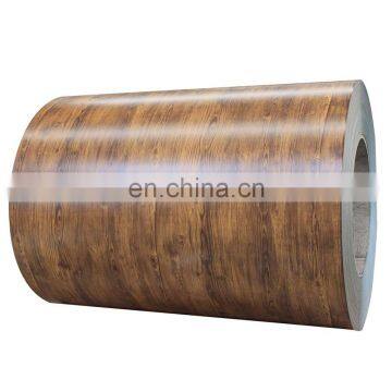 wood pattern ppgi prepainted galvanized steel coil