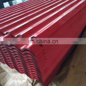 Standard Sizes 0.12mm 16 ft Black Red Colored Roof Panels Metal Corrugated Sheets for Sale photo-3