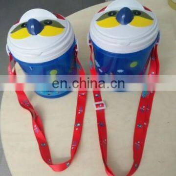 kids cute bucket plastic popcorn bucket