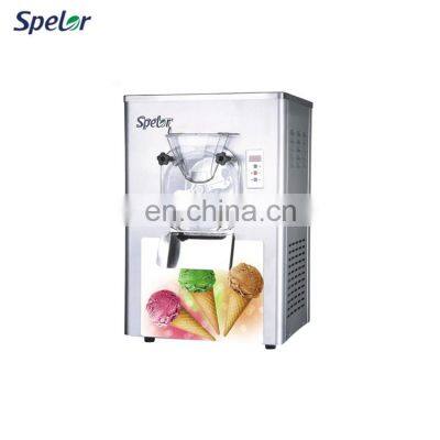 R22/R404 Air-Cooling 15-28L/H Mini Hard Ice Cream Making Machine Ice Cream Machine