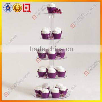 4 Tier acrylic cookies display stand