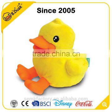 Wholesale yellow duck shaped cell phone mobile phone security holder