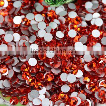 High quality hycainth flatback non hot fix crystal dress rhinestone