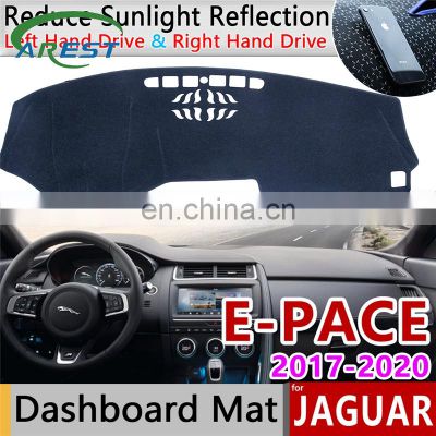 for Jaguar E-PACE 2017 2018 2019 2020 Anti-Slip Mat Dashboard Cover Pad Sunshade Dashmat Protect Carpet Accessories EPACE E PACE