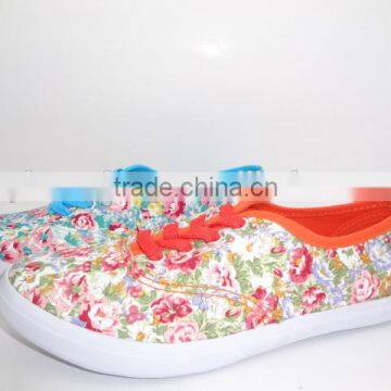 2016 fashion lady canvas shoes