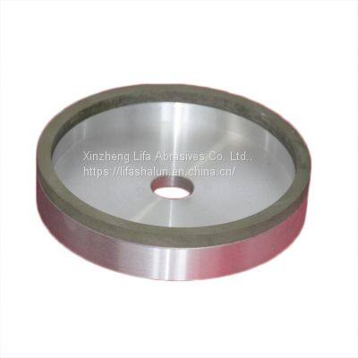 Diamond grinding wheel piece of semiconductor material with high efficiency grinding good self-sharpening cup grinding wheel