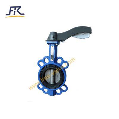 Lever Operated Wafer Resilient Butterfly Valve photo-4