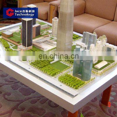 Scale model house materials building prospective buyer real estate