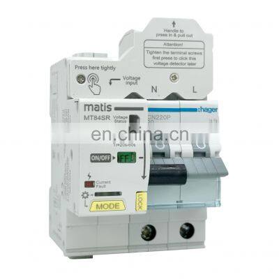 Factory Direct Sale Auto Smart Recloser Matis Recloser MT84SR  2 pole 25A circuit breakers electric switches mcb