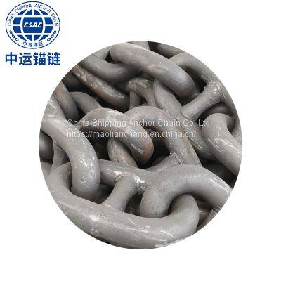 97MM 122MM Ship Used Grade 3 Stud Link Anchor Chain With LR,BV,CCS.ABS