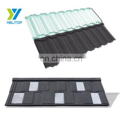 Different Natural Metal Stone Coated Roof Tiles Steel Building Material Types Of Roofing Tile