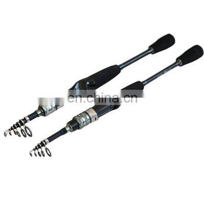 Factory price Travel Portable  Outdoor Sports Carbon Fiber Lure Blank  Casting  Spinning  Saltwater Telescopic Lure Fishing Rod