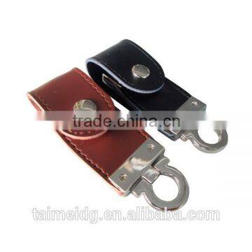 Cheap price embossed leather usb