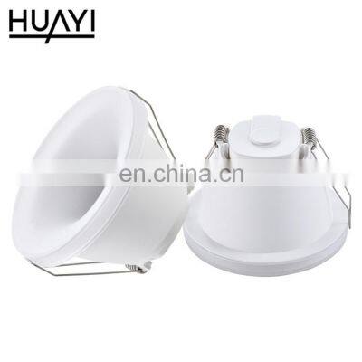 HUAYI New Model Corridor Plastic Aluminum 6W Mini LED Indoor Dimmable Indoor Spot Lights