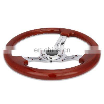 Auto parts woodgrain steering wheel,luxury steering wheel, steering wheel race