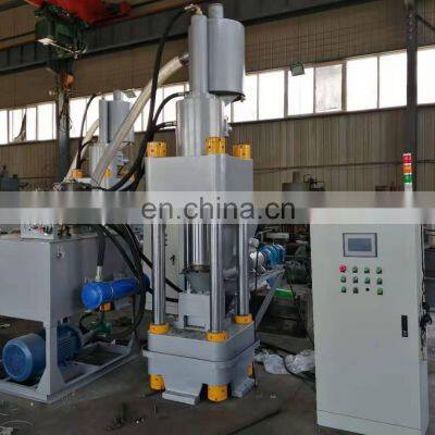 Professional Solution Hydraulic Aluminum Metal Chips Scrap Briquette Press Machine