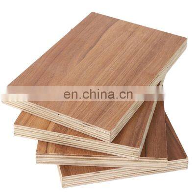 Hot Sale 18mm Furniture Laminated Plywood Melamine Hardwood Playwood Sheet