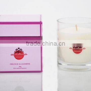 aroma soy wax candler /200g scented candle in gift box SA-2064