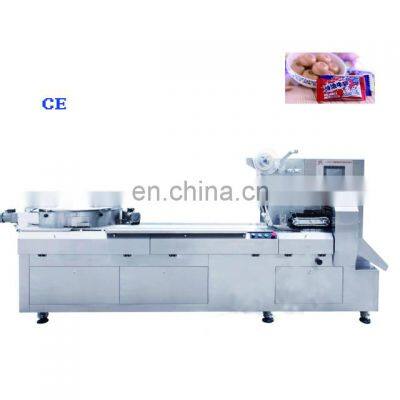 ZB900 3 Servo High Speed  Automatic Small Soft / Hard Candy flow wrapping  Machine