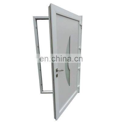 single open casement plastic door  for bathroom