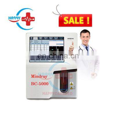 Used Mindray hematology analyzer touch screen 5 part bc5000 auto blood cell CBC counter Machine price