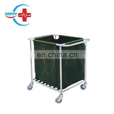 HC-M054 Cheapest  Medical Portable Trolley for dirty Article for sale/Medical Garbage Trolley