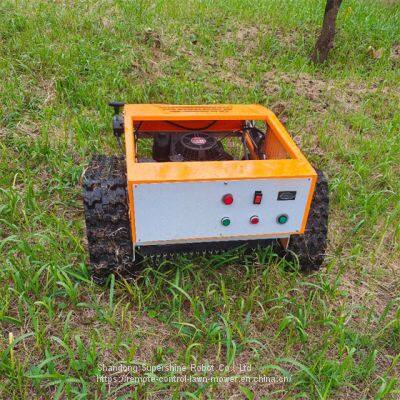 robotic slope mower, China remote control grass cutter price, remote controlled mower for sale