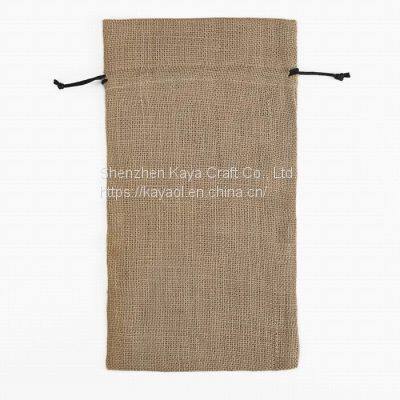 Best Price Eco-Friendly Linen Gift Bag with Jute Cord