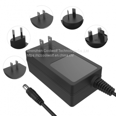 24V2A AC Adapter With US Plug,UKCA,GS,CE,UL,ETL,PSE,KC,SAA Approval, VI Efficiency,12V4A 12V4.5A 12V5A 19V3.42A 24V2.5A 24V3A 48V1A Power Adapter photo-5