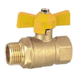 Ball Valve for Gas Light Model With Aluminium Lever Handle Brass Valves photo-4