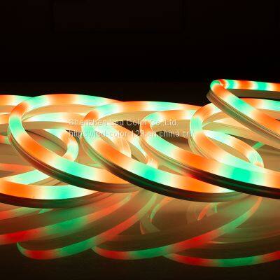 New Arrivals 5050RGB Led Pixel Neon Flex Colorful Flexible Silicone Neon Strip Outdoor Landscape Led Neon Light Flexible Led Strip photo-5