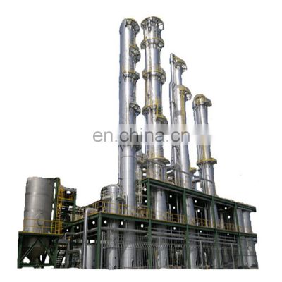 Factory Genyond industrial alcohol ethanol plant process machine line from starch sugar beet cane molasses corn potato cassava