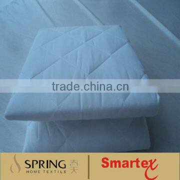 poly/cotton quilted mattress protector for hotel mattress