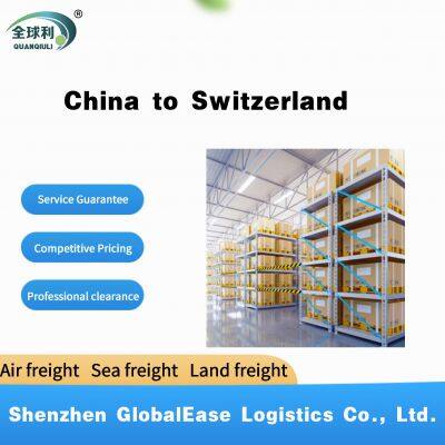 Switzerland dedicated line air freight, sea freight, land freight, small packages, DDP, general goods, sensitive goods