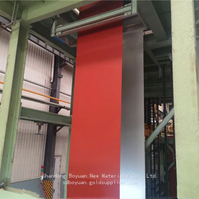 Boyuan Red Fluorocarbon Coated Galvanized Aluminum Zinc Coated Steel Coil