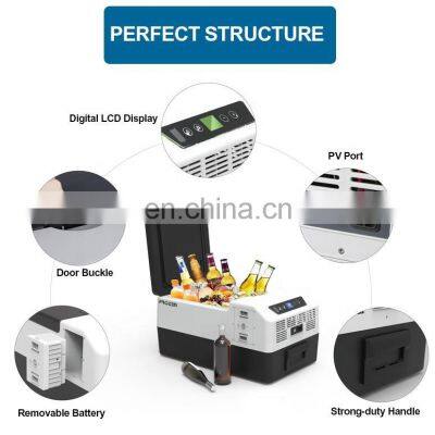 15L 30L 40L 50L Waterproof Refrigerator Portable Solar Car Fridge AC DC Camping 12v Freezer for Outdoor RV 4DW photo-3