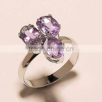 AMETHYST RING ,WHOLESALE SILVER JEWELRY,SILVER EXPORTER,SILVER JEWELRY FROM INDIA