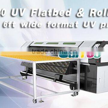 UV Inkjet Printer-UV1852 2880dpi*1440dpi*720dpi*360dpi CMYK+White photo-6